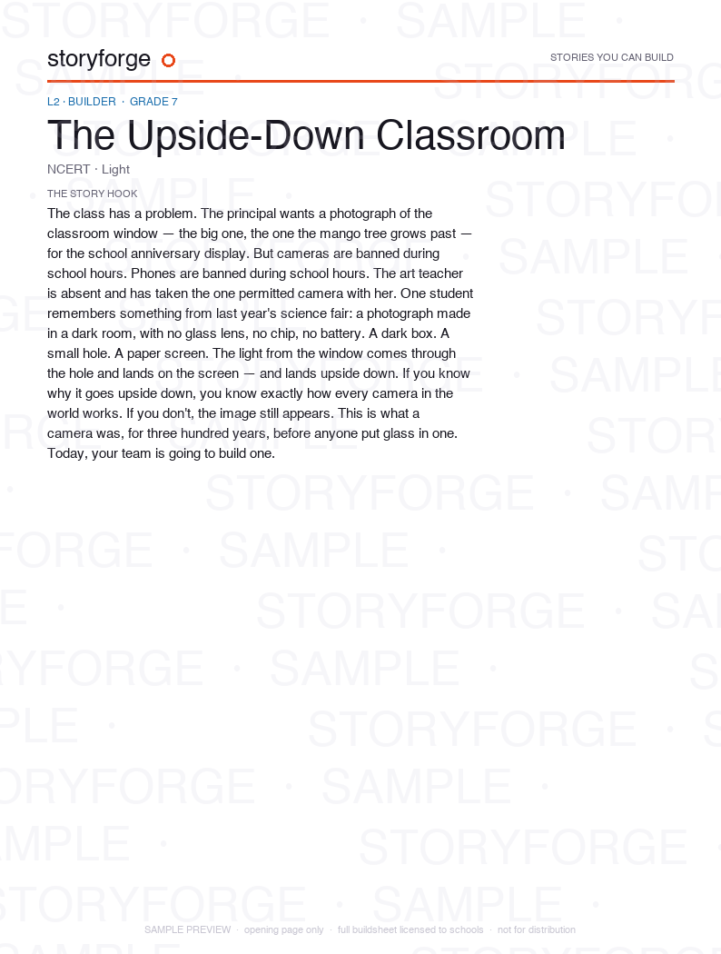 Watermarked opening-page preview of The Upside-Down Classroom